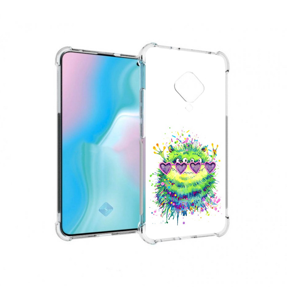 

Чехол MyPads Tocco для Vivo S5 Пушистый персонаж (PT226962.406.142), Прозрачный, Tocco