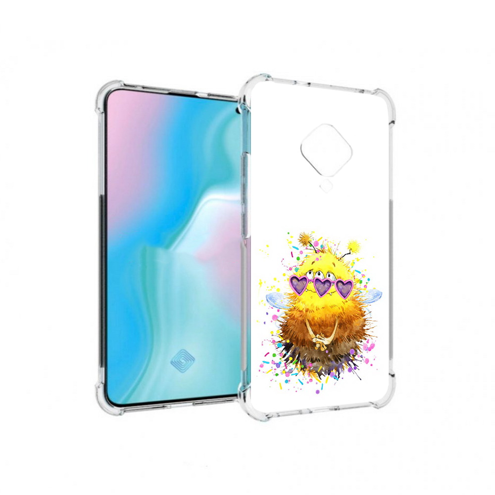 

Чехол MyPads Tocco для Vivo S5 Пушитый шмель (PT226962.406.143), Прозрачный, Tocco