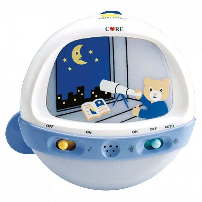 фото Музыкальный ночник care мишка-астроном, для детской кроватки