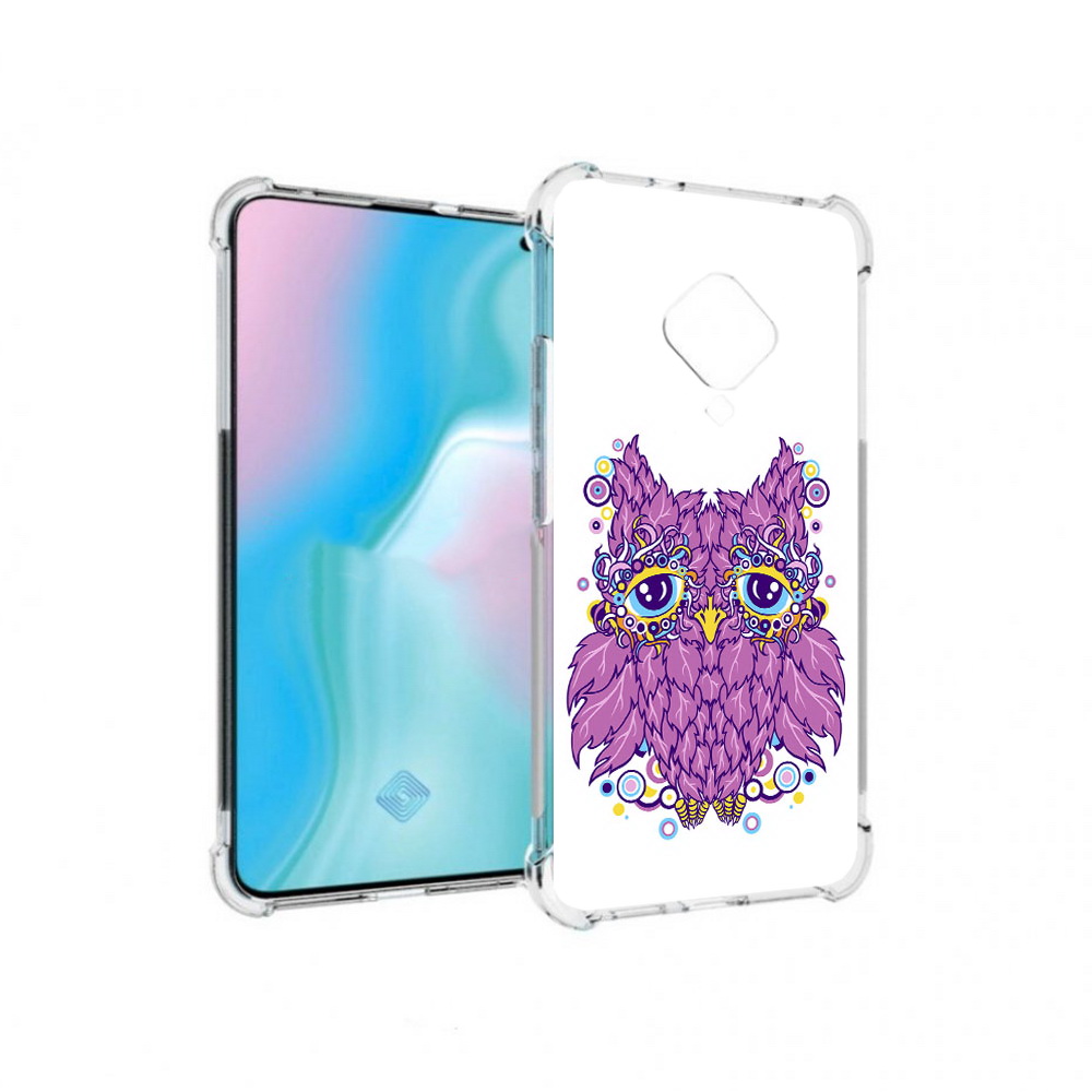 

Чехол MyPads Tocco для Vivo S5 Розовая сова (PT226962.406.147), Прозрачный, Tocco