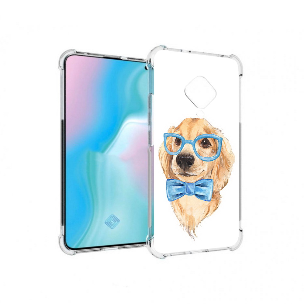 

Чехол MyPads Tocco для Vivo S5 Собака интеллигент (PT226962.406.159), Прозрачный, Tocco