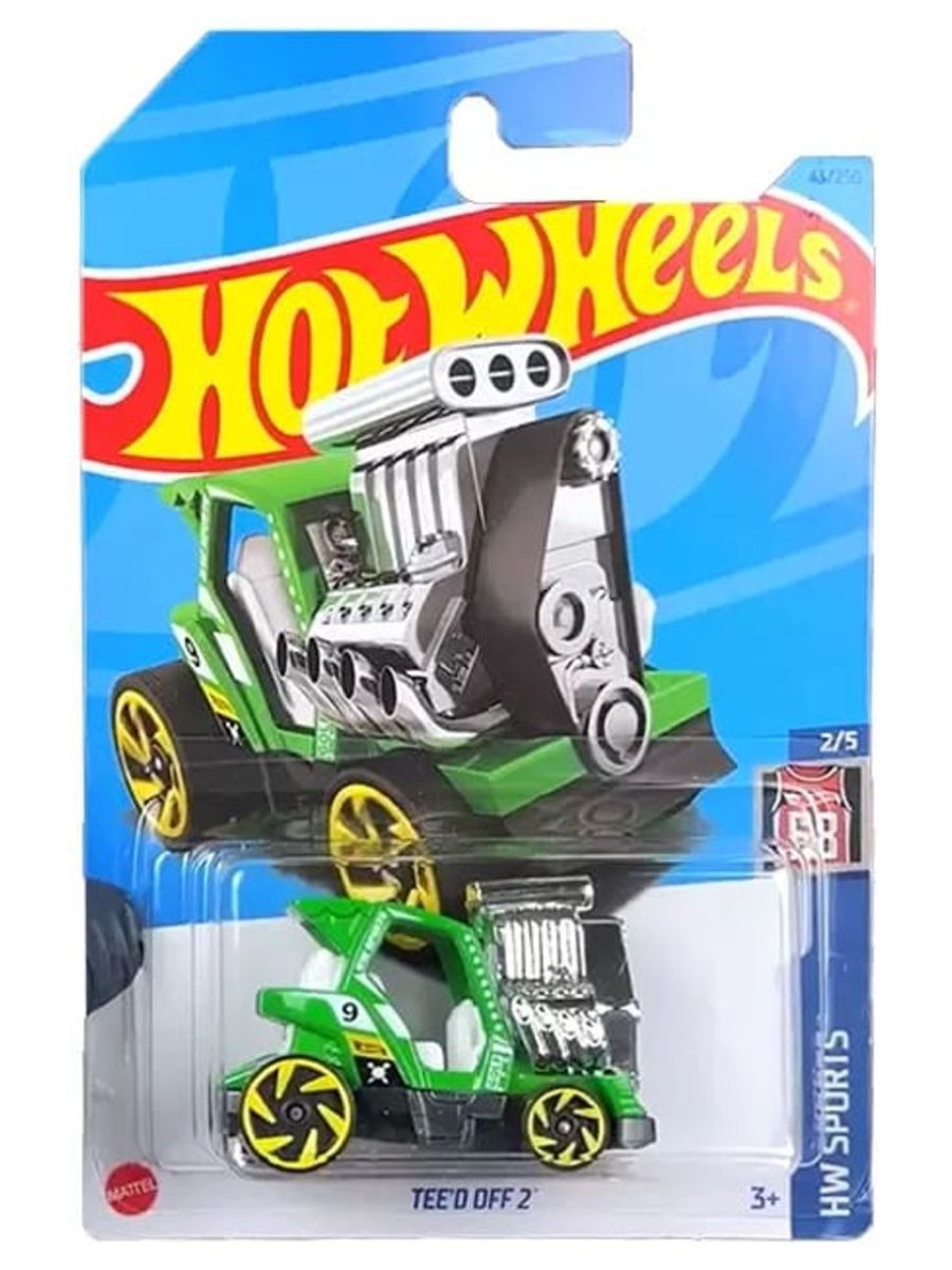 Машинка Hot Wheels багги HKH80 металлическая TEE'D OFF 2 зеленый машинка hot wheels багги hkk71 металлическая draggin wagon голубой