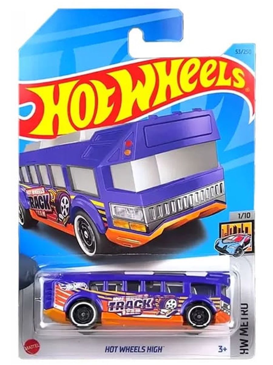 Машинка Hot Wheels автобус HKG91 металлическая HIGH синий