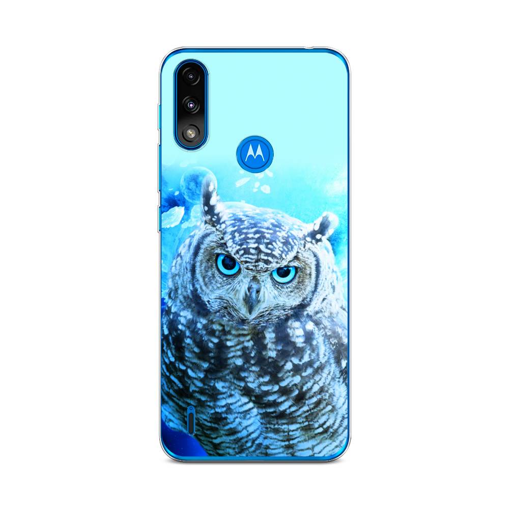 

Чехол Awog на Lenovo K13/Motorola Moto E7 Power "Сова арт 7", Разноцветный, 242450-1
