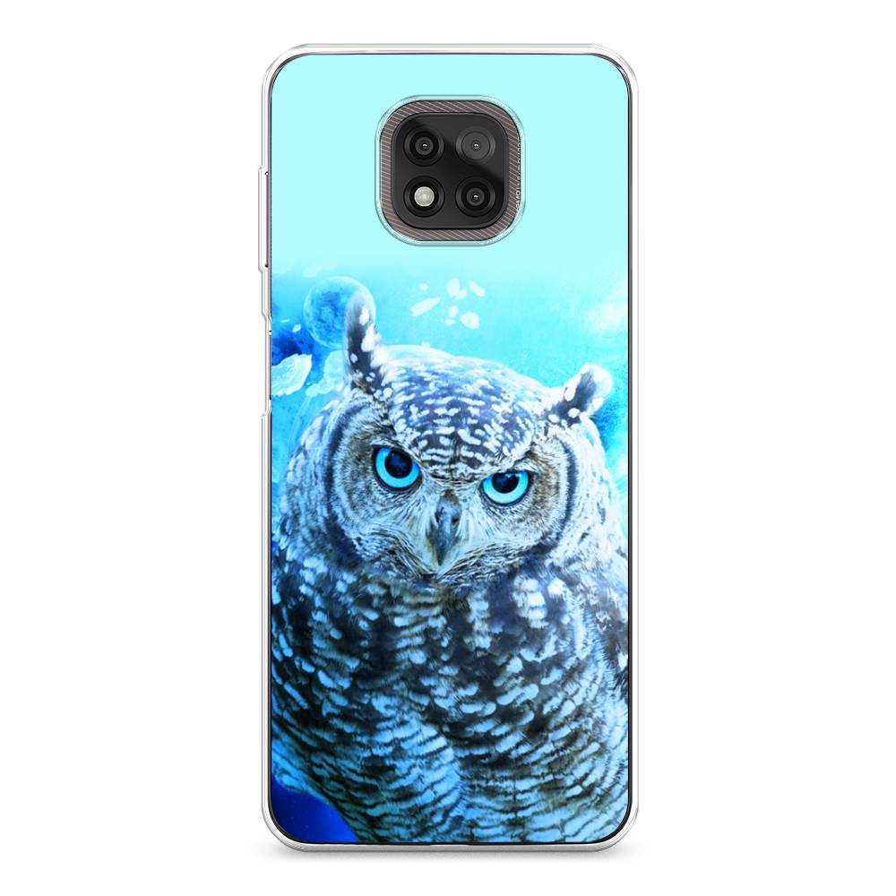 

Чехол Awog на Motorola Moto G Power 2021 "Сова арт 7", Разноцветный, 242750-1