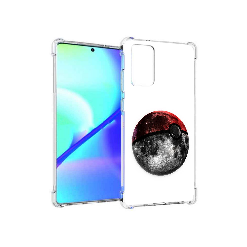 

Чехол MyPads Tocco для Samsung Galaxy Note 20 планета покебол (PT152536.527.543), Прозрачный, Tocco