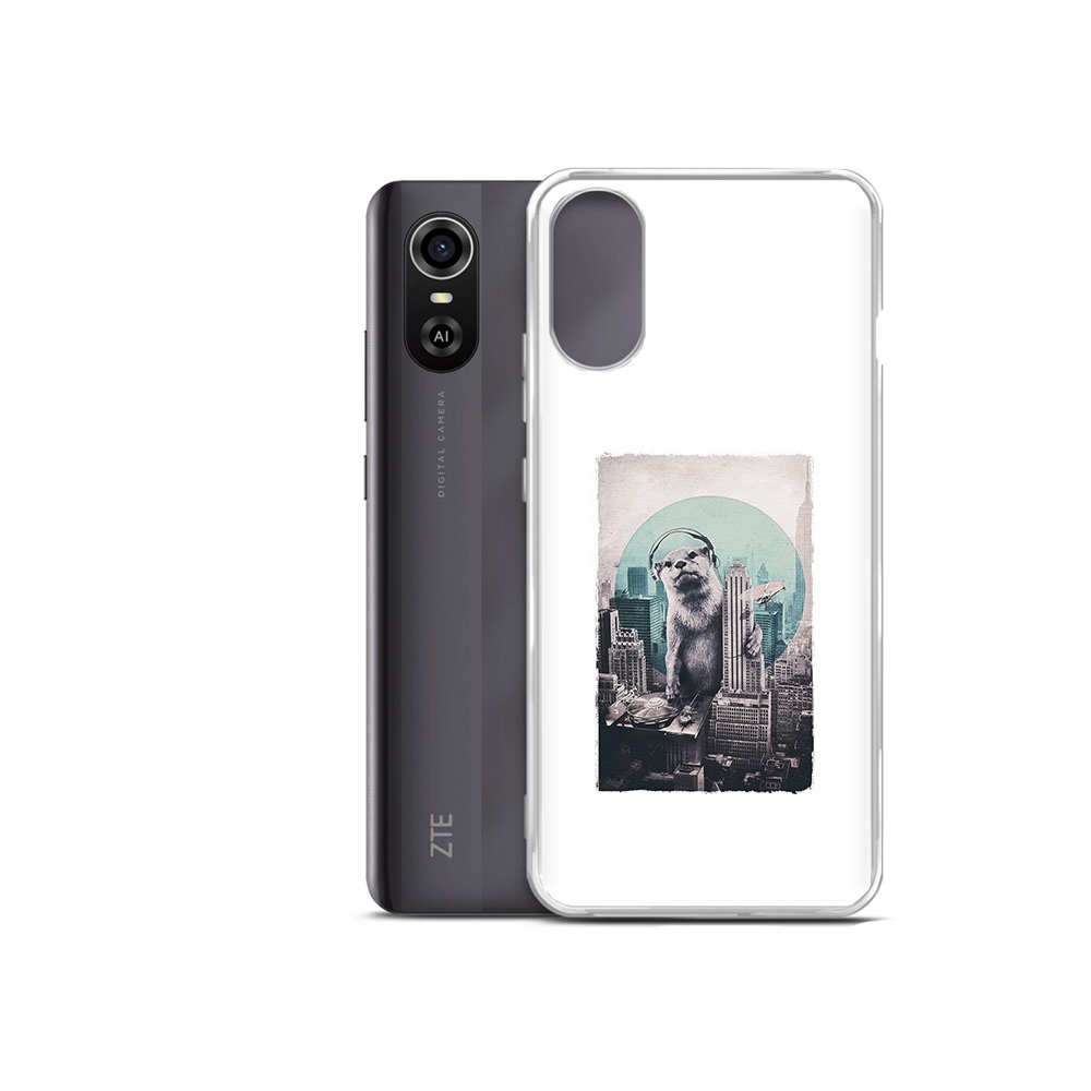 Чехол MyPads Tocco для ZTE Blade A31 Plus выдра в городе (PT226943.475.283)