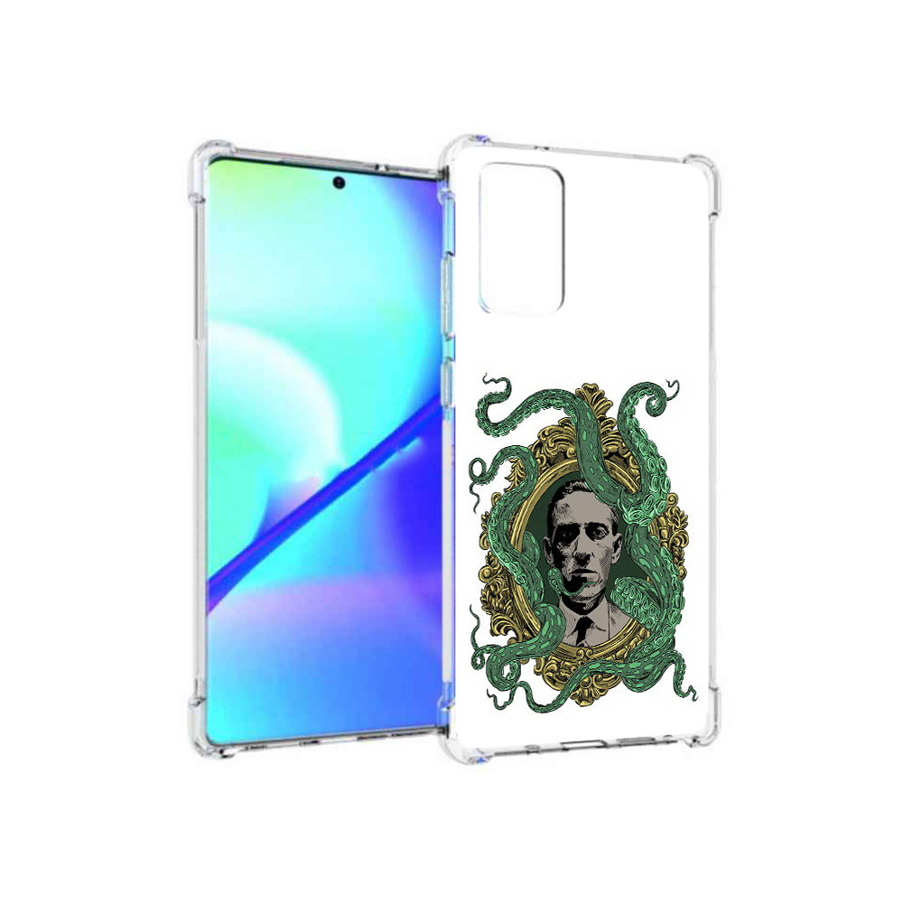 

Чехол MyPads Tocco для Samsung Galaxy Note 20 портрет с кракеном (PT152536.527.552), Прозрачный, Tocco