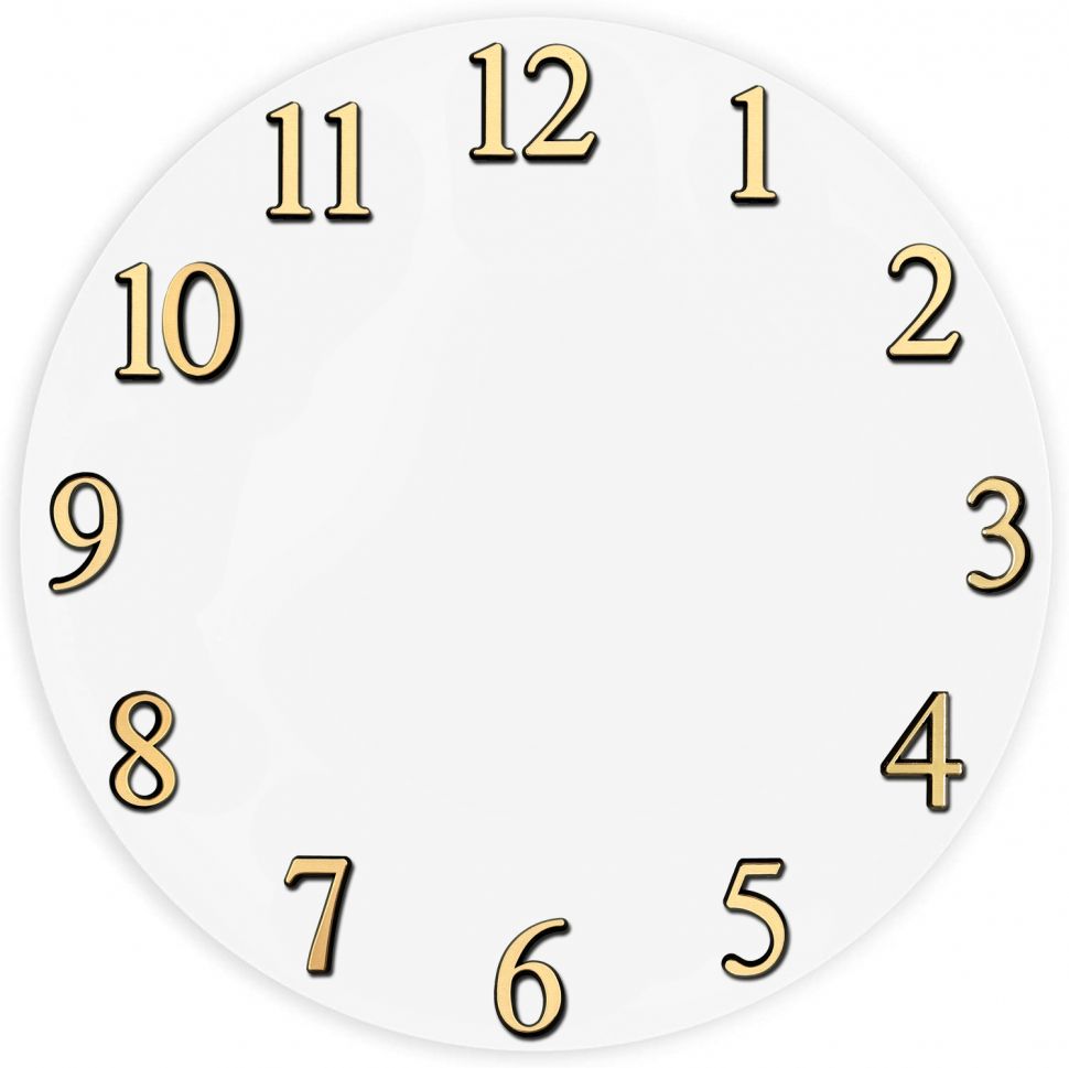 Цифры для часов EPOXYMASTER арабские с клеевым слоем, 2,5см