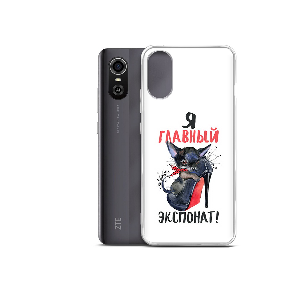 

Чехол MyPads Tocco для ZTE Blade A31 Plus главный экспонат (PT226943.475.288), Прозрачный, Tocco