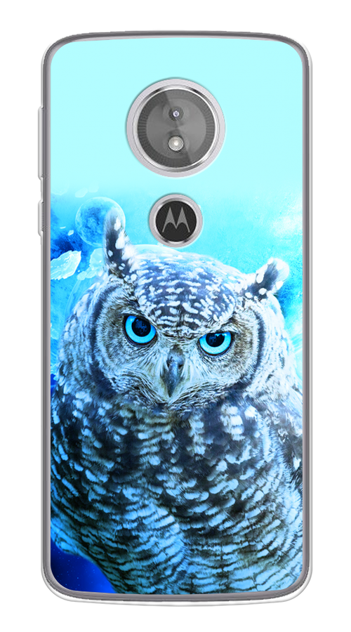 

Чехол Awog на Motorola Moto G6 Play / Моторола Мото G6 Плэй "Сова арт 7", Разноцветный, 240950-1