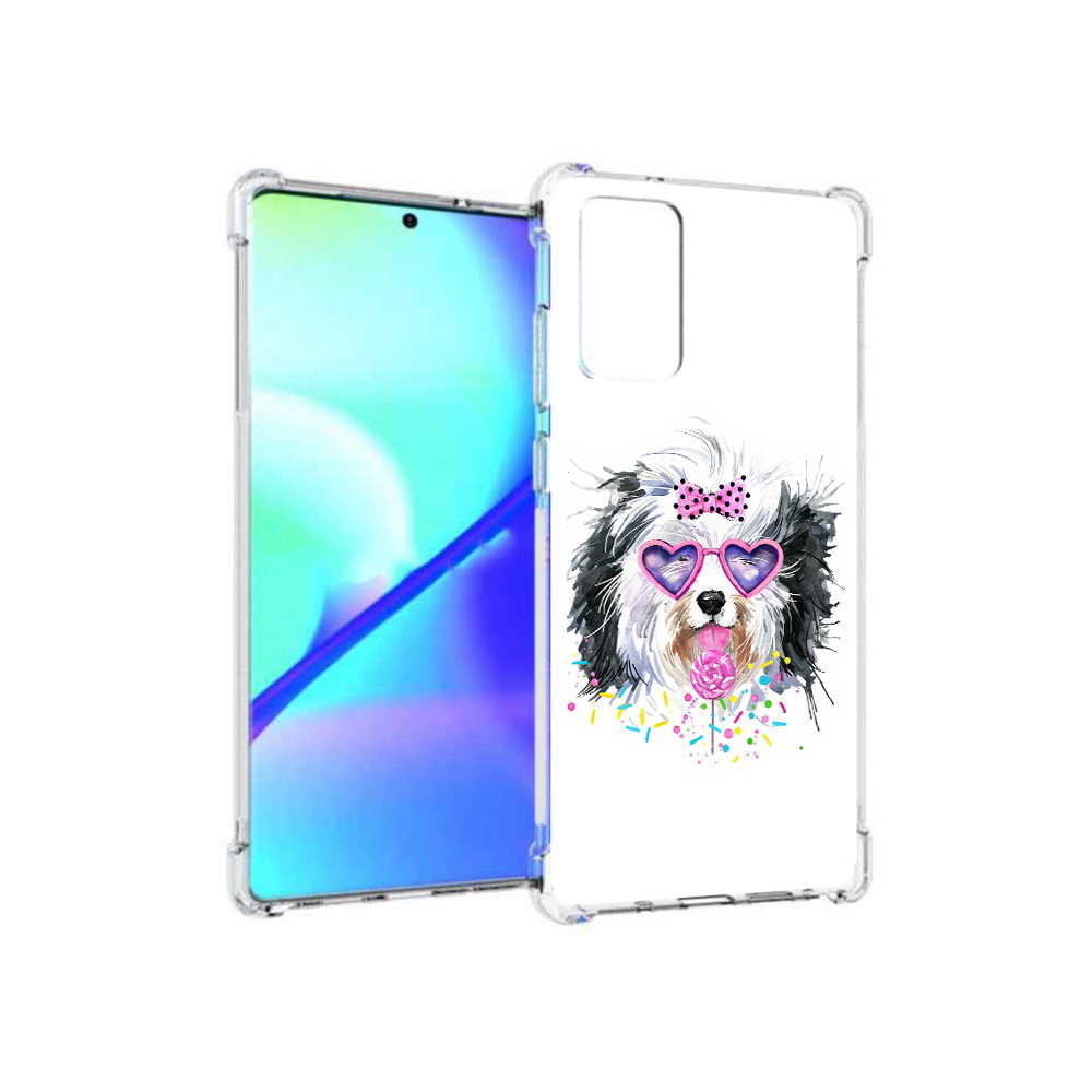 

Чехол MyPads Tocco для Samsung Galaxy Note 20 пушистик (PT152536.527.559), Прозрачный, Tocco