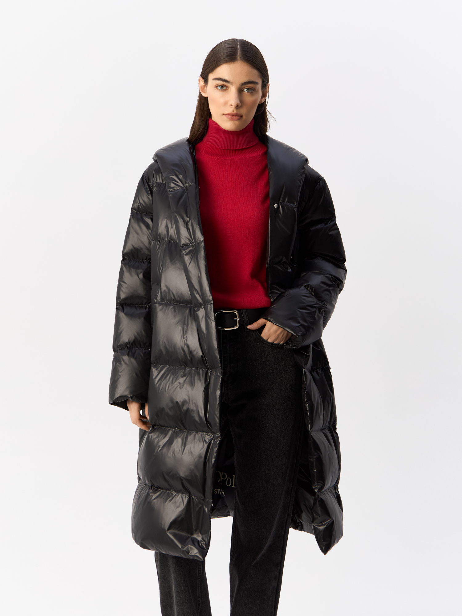 

Пальто женское Marc O’Polo 409099871287 черное 40 EU, Черный, 409099871287