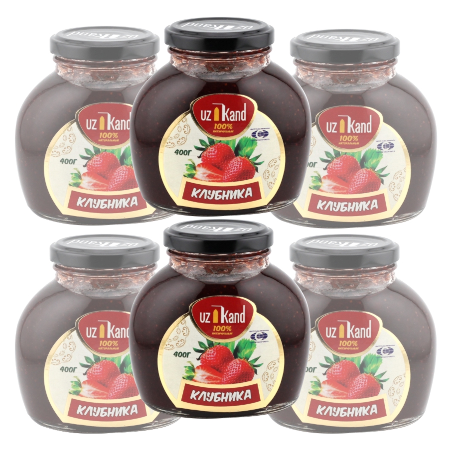 

Варенье ECOFOOD из клубники, 400 г х 6 шт