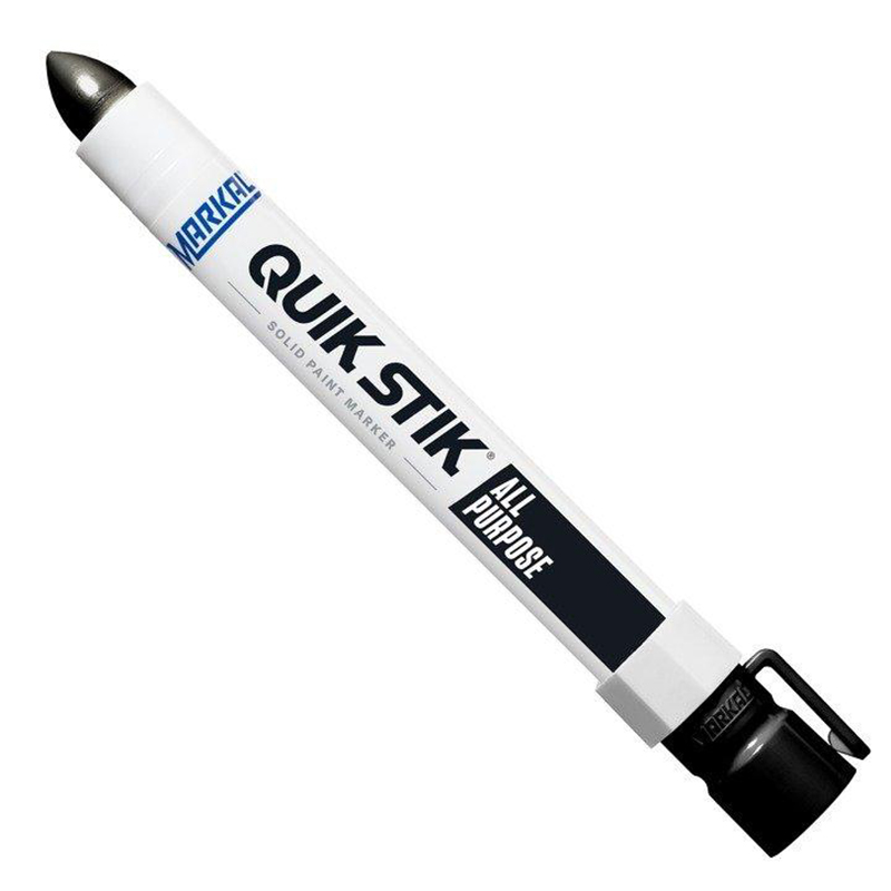

Markal Твердый маркер-краска Markal Quik Stik, от -18 до +200°C, 17 мм Черный