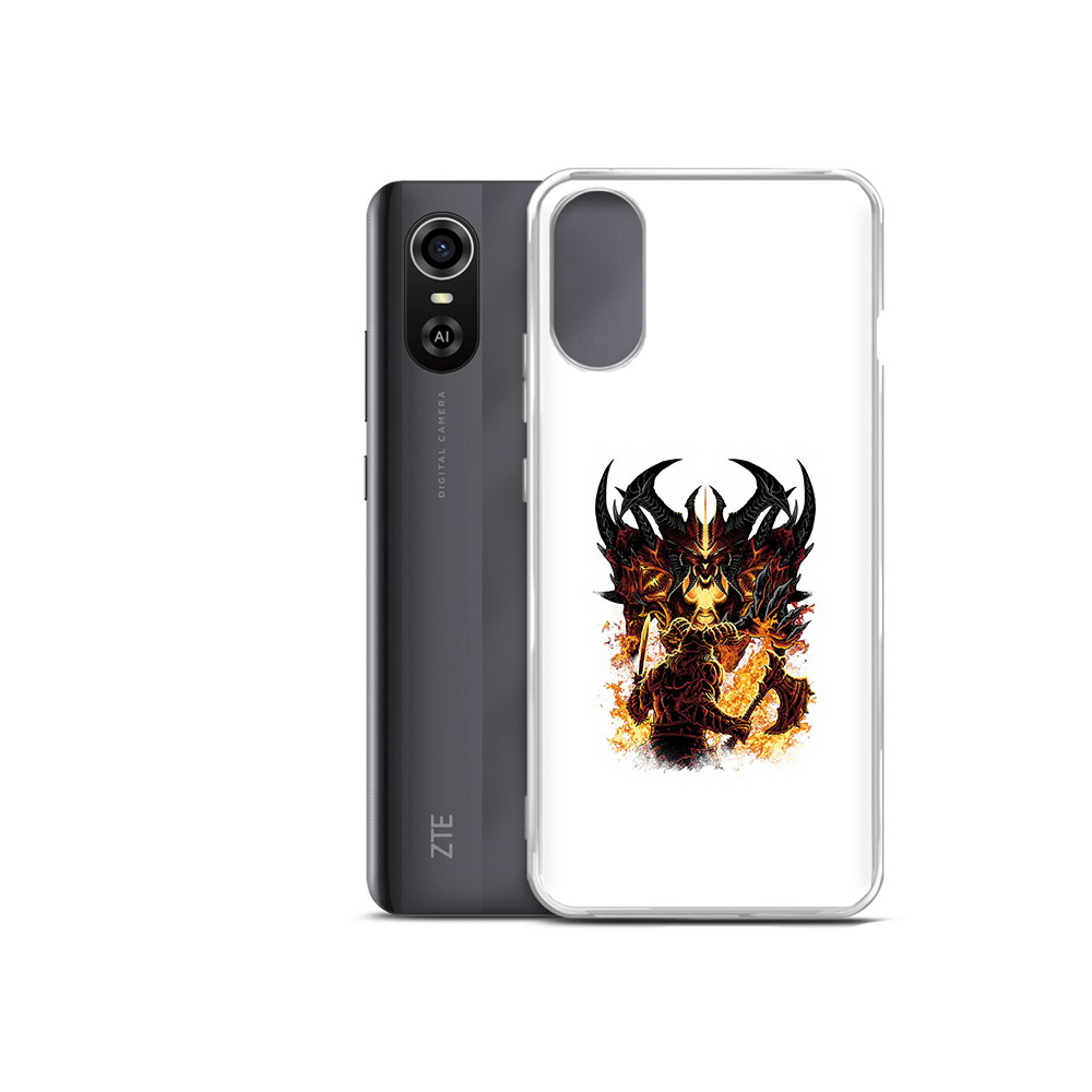 Чехол MyPads Tocco для ZTE Blade A31 Plus демон shadow fiend (PT226943.475.318)