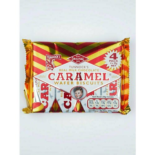 

Вафли карамельные Tunnock's Caramel Wafer, 30 г