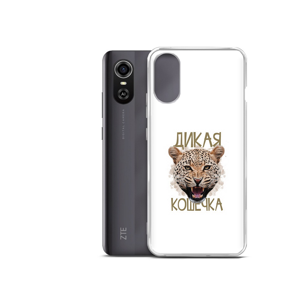 Чехол MyPads Tocco для ZTE Blade A31 Plus дикая кошечка (PT226943.475.324)