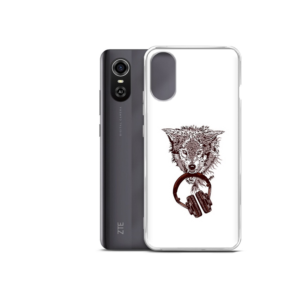 

Чехол MyPads Tocco для ZTE Blade A31 Plus дикий волк (PT226943.475.325), Прозрачный, Tocco