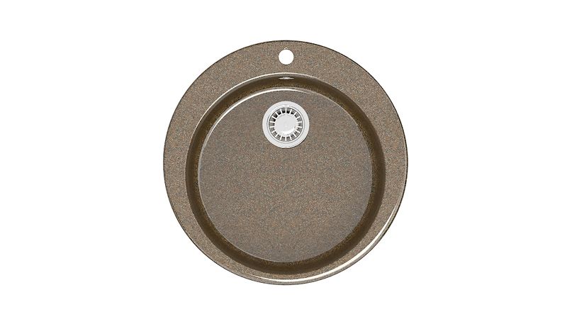 

Marrbaxx Кухонная мойка Marrbaxx Браун Z510 (D507) Глянец Q9 Терракот