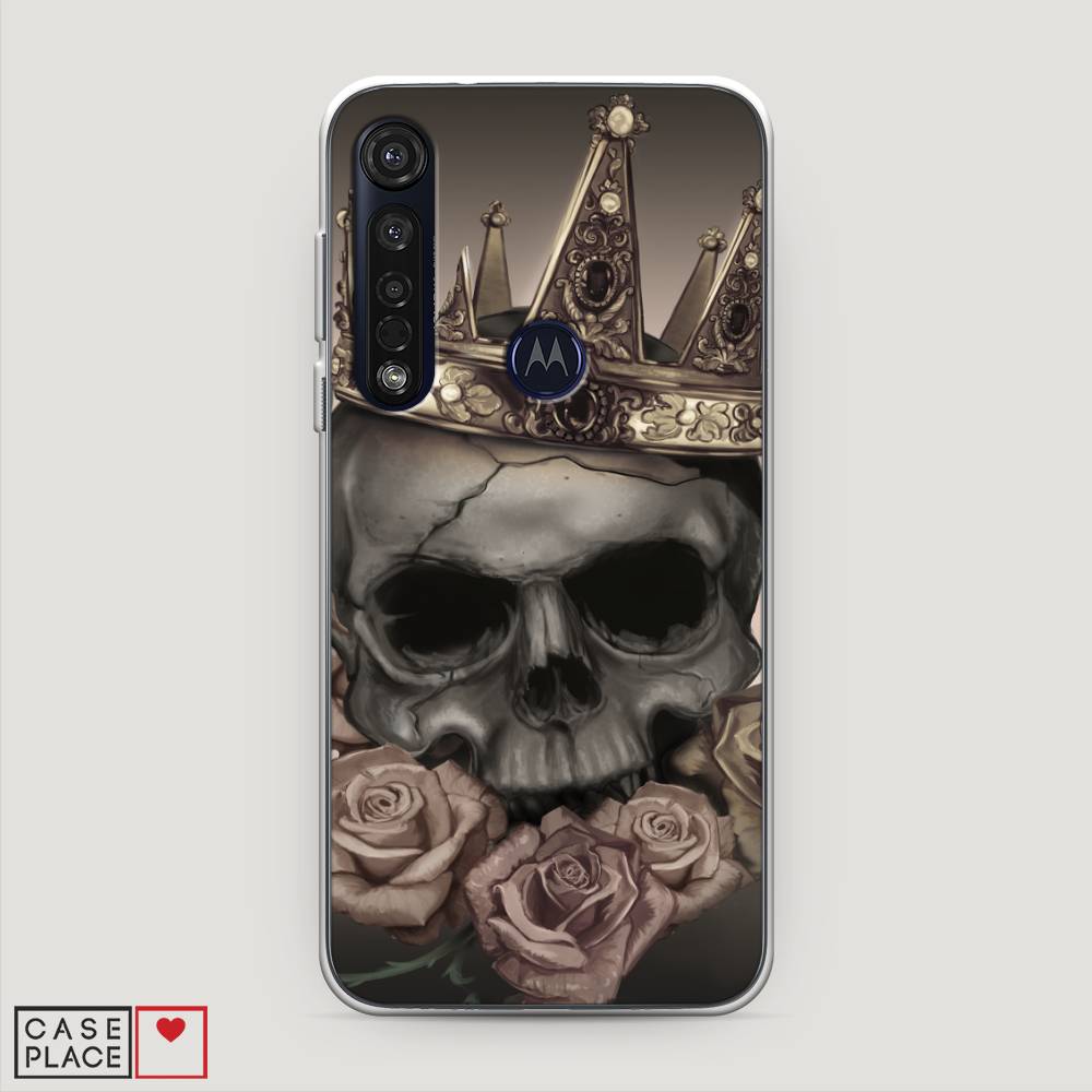 

Чехол Awog на Motorola Moto G8 Plus "Череп 22", Разноцветный, 241450-9