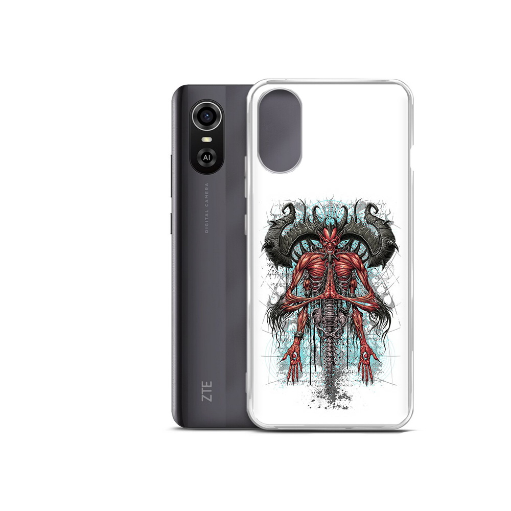 

Чехол MyPads Tocco для ZTE Blade A31 Plus дьявол (PT226943.475.340), Прозрачный, Tocco
