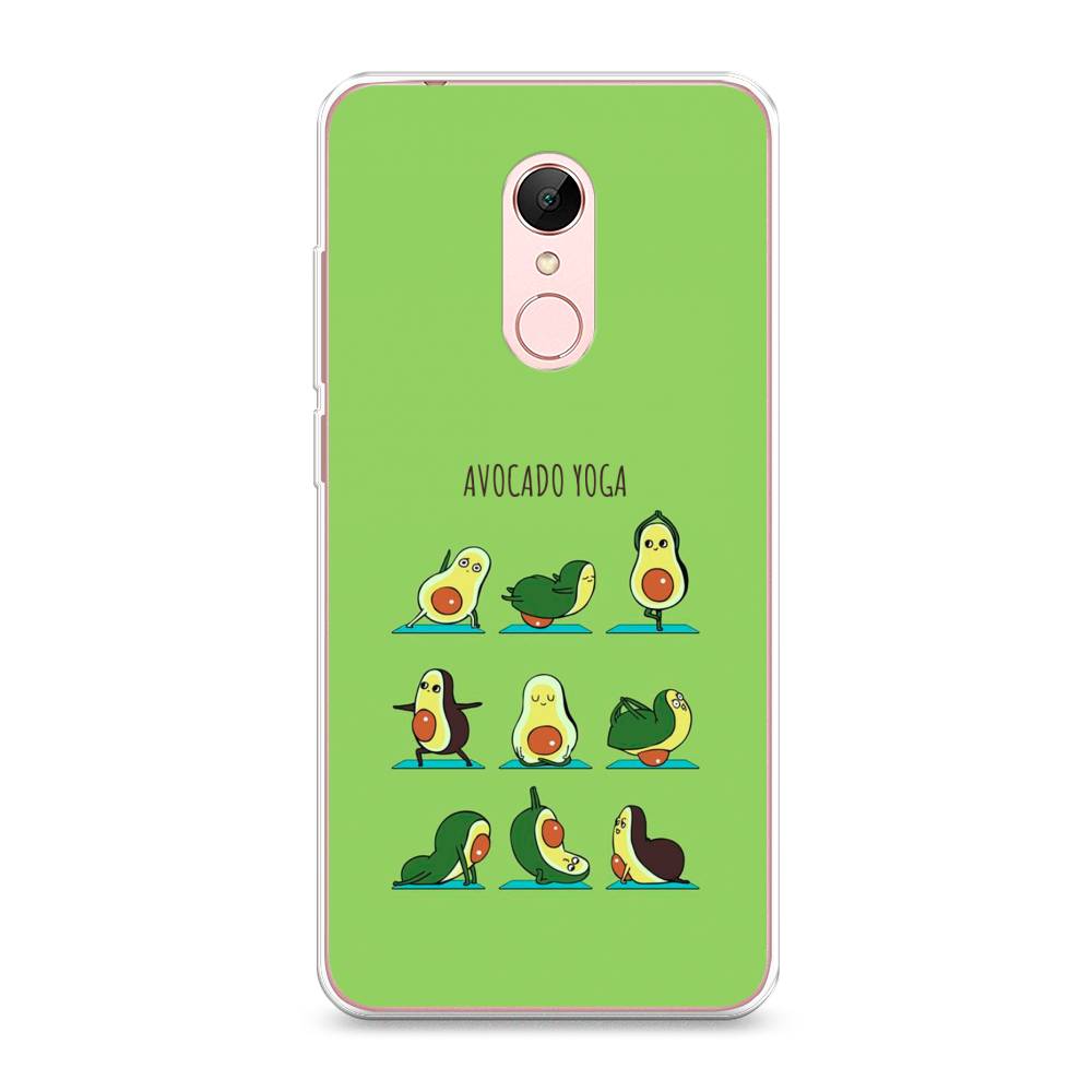 

Чехол Awog на Xiaomi Redmi 5 "Авокадо йога", Разноцветный, 33050-10