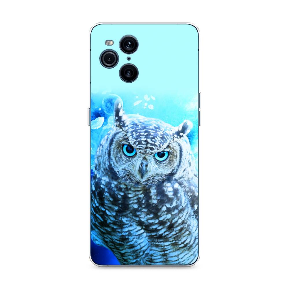 

Чехол Awog на Oppo Find X3 Pro "Сова арт 7", Разноцветный, 255750-1