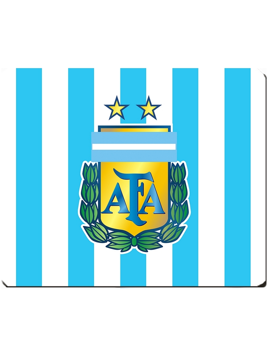 фото Коврик для мыши на тему чемпионата мира по футболу 2018, форма - сборная аргентины drabs