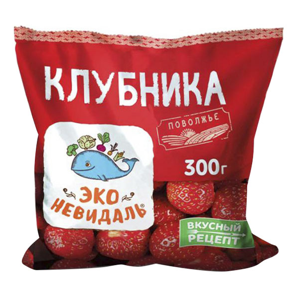 

Клубника Эко невидаль замороженная 300 г