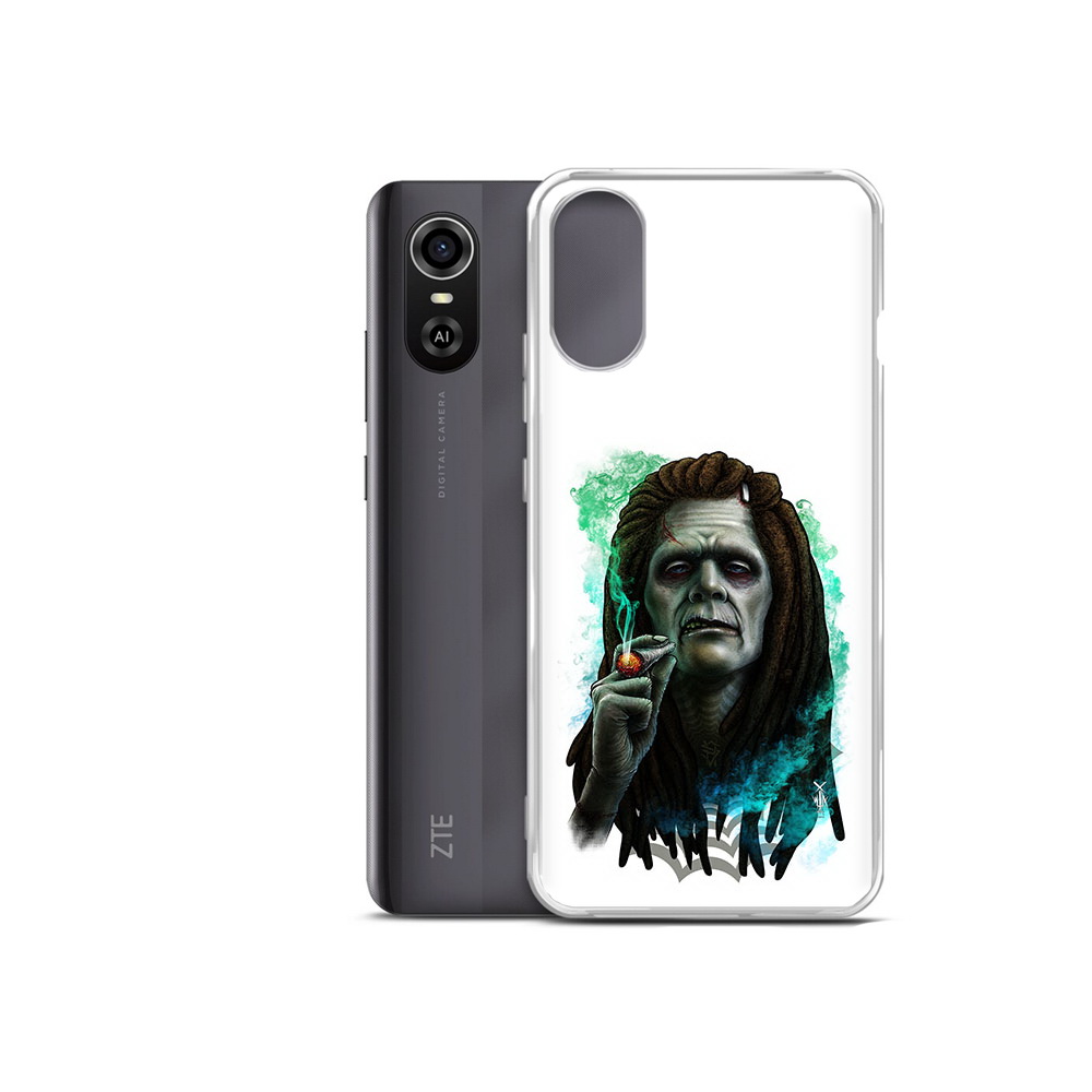 

Чехол MyPads Tocco для ZTE Blade A31 Plus зеленый мужчина с сигаретой (PT226943.475.360), Прозрачный, Tocco