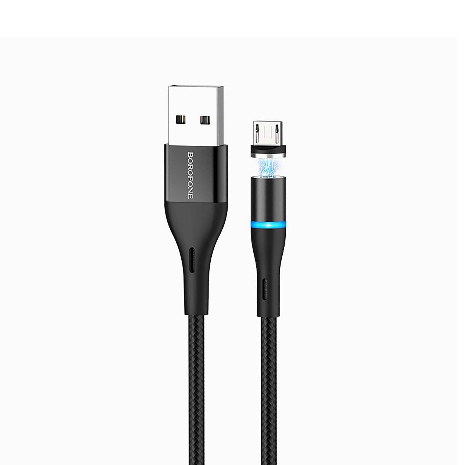 

Кабель micro USB-USB Borofone BU16 1 м черный, BU16