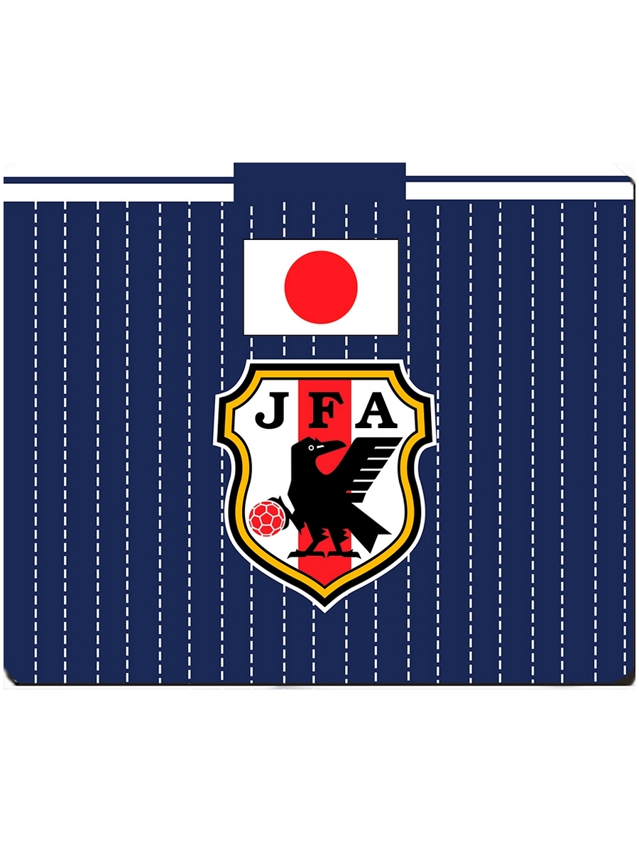 фото Коврик для мыши на тему чемпионата мира по футболу 2018, форма - сборная японии drabs
