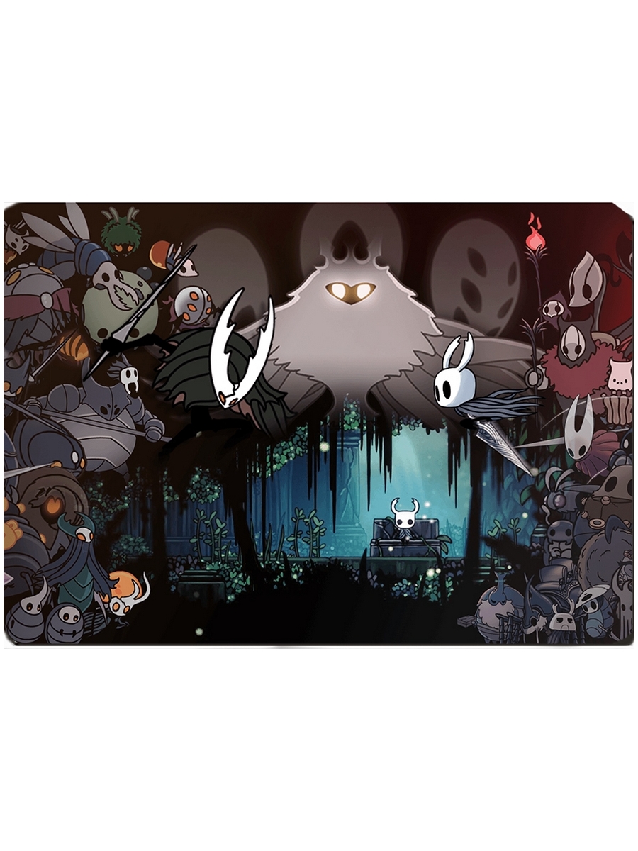 фото Коврик для мыши на тему компьютерная игра hollow knight drabs