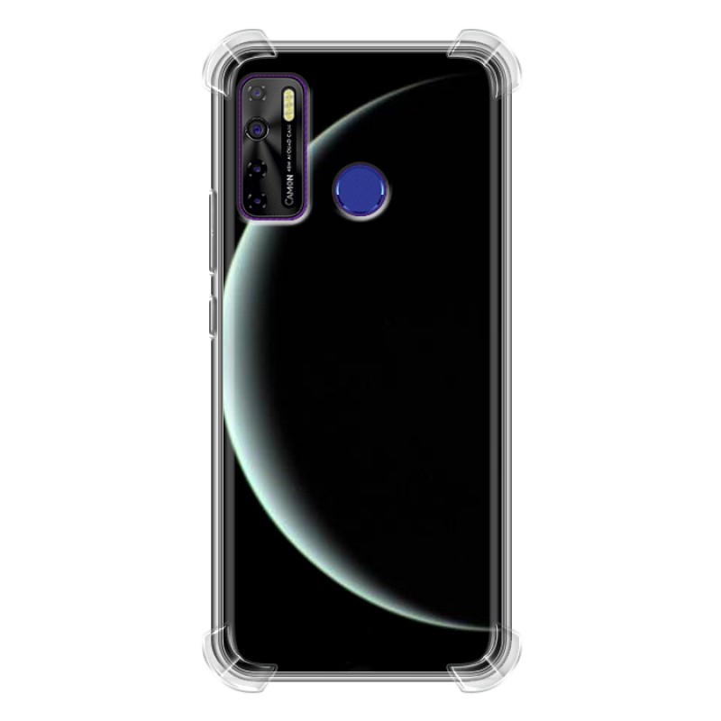 фото Дизайнерский силиконовый с усиленными углами чехол для tecno camon 15 тайны космоса 100gadgets