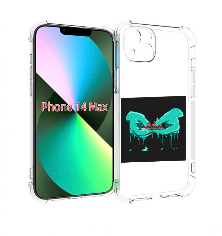 

Чехол MyPads закручиваю-розочки для iPhone 14 Plus (6.7), Прозрачный, Tocco