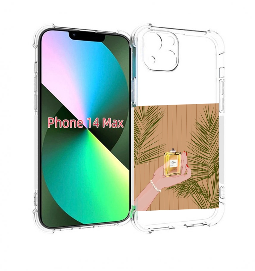 

Чехол MyPads запах-шанель-номер-5 для iPhone 14 Plus (6.7), Прозрачный, Tocco