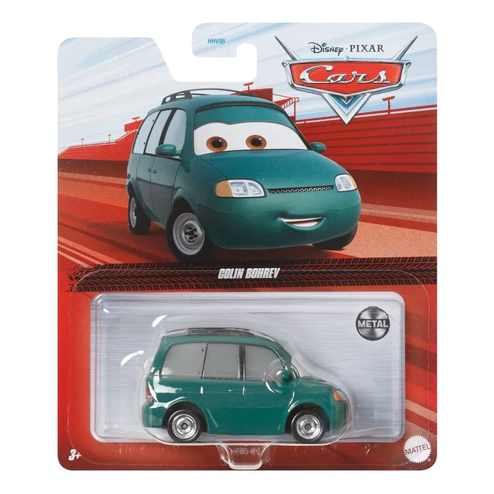 

Машинка Cars Герои мультфильмов коллекционная Colin Bohrev HFB65, Зеленый