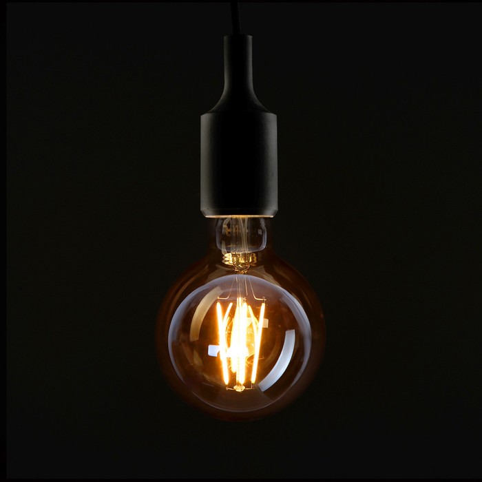 

Лампа светодиодная REV LED FILAMENT VINTAGE, G95, E27, 7 Вт, 2700 K, шар, теплый свет