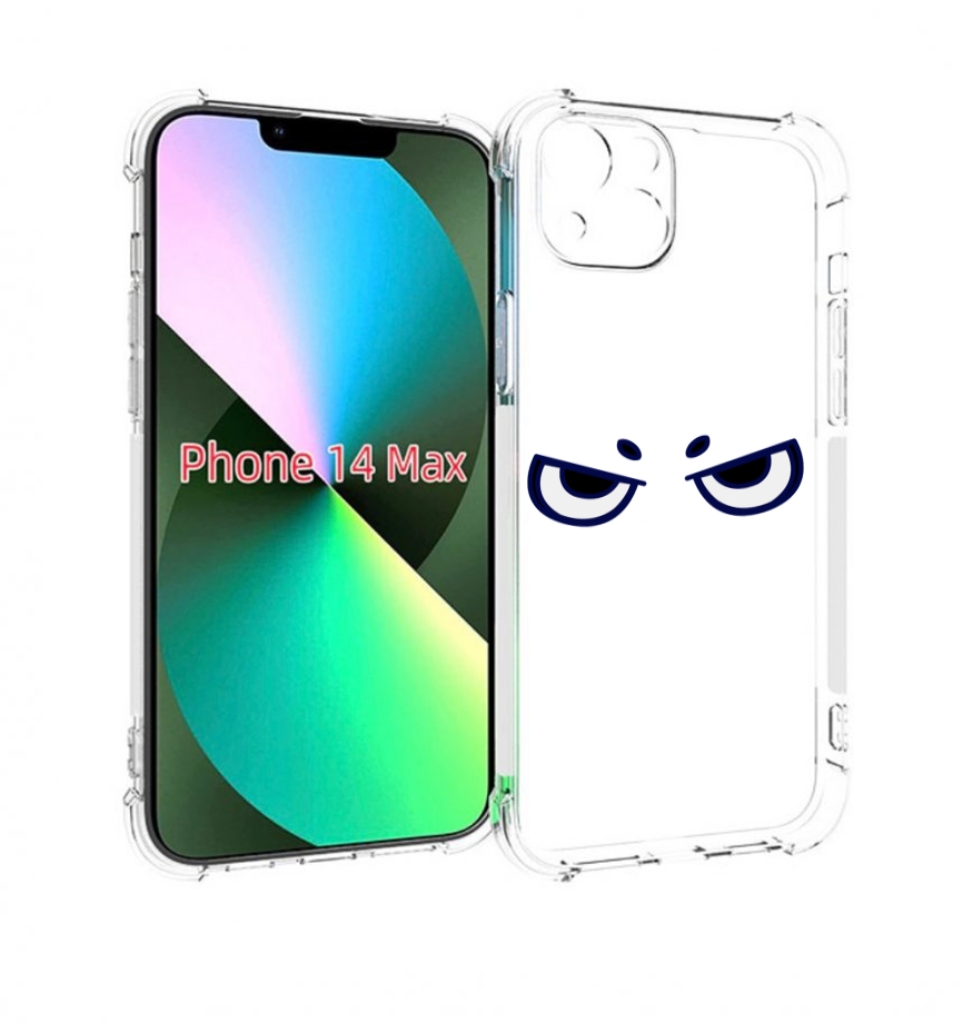 

Чехол MyPads злые-глазки для iPhone 14 Plus (6.7), Прозрачный, Tocco