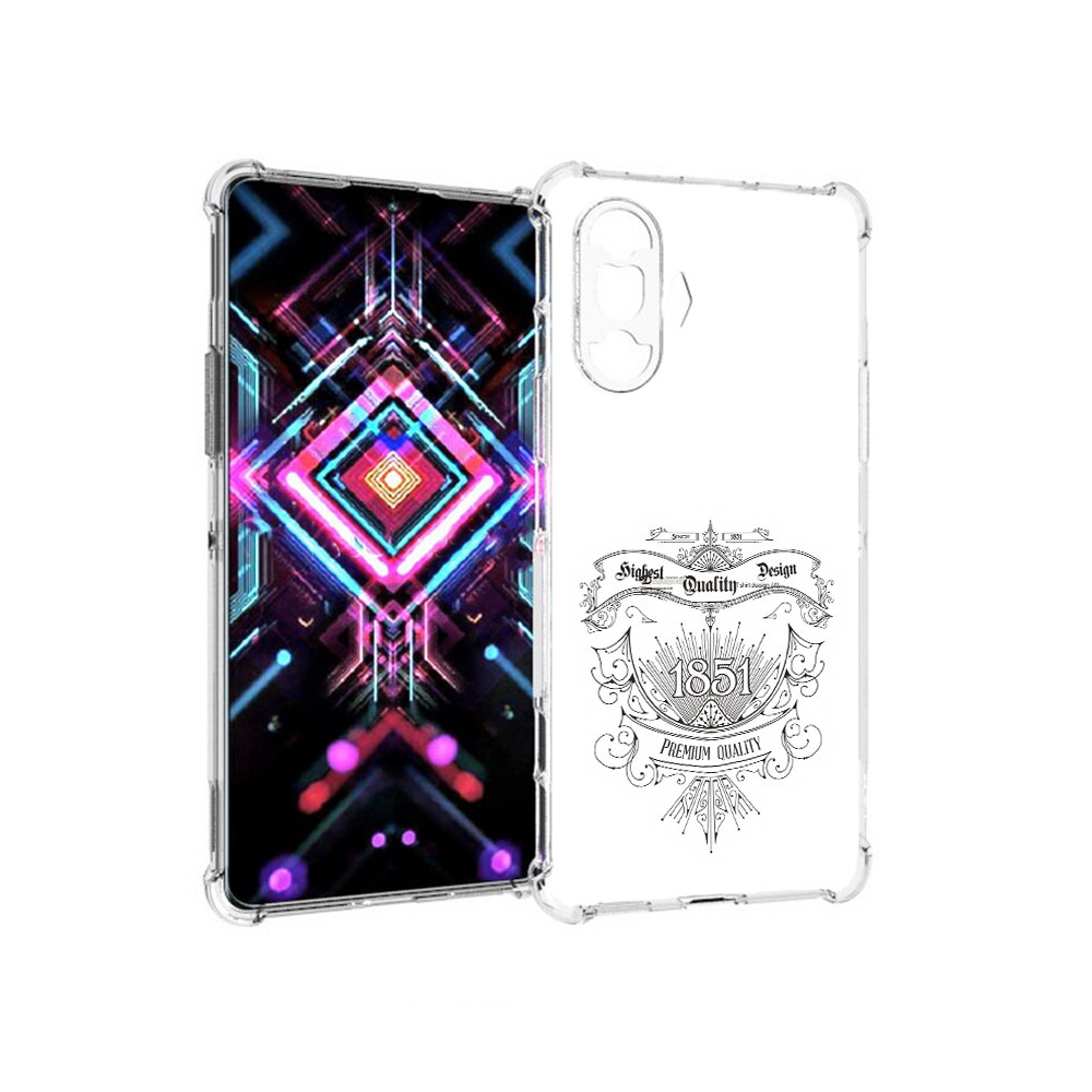 

Чехол MyPads Tocco для Xiaomi Poco F3 GT логотип 1851 год (PT172450.277.444), Прозрачный, Tocco