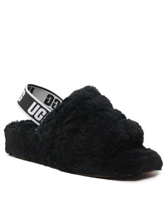 Тапочки W Fluff Yeah Fuzz Sugar 1130835 Ugg Черный 38 EU