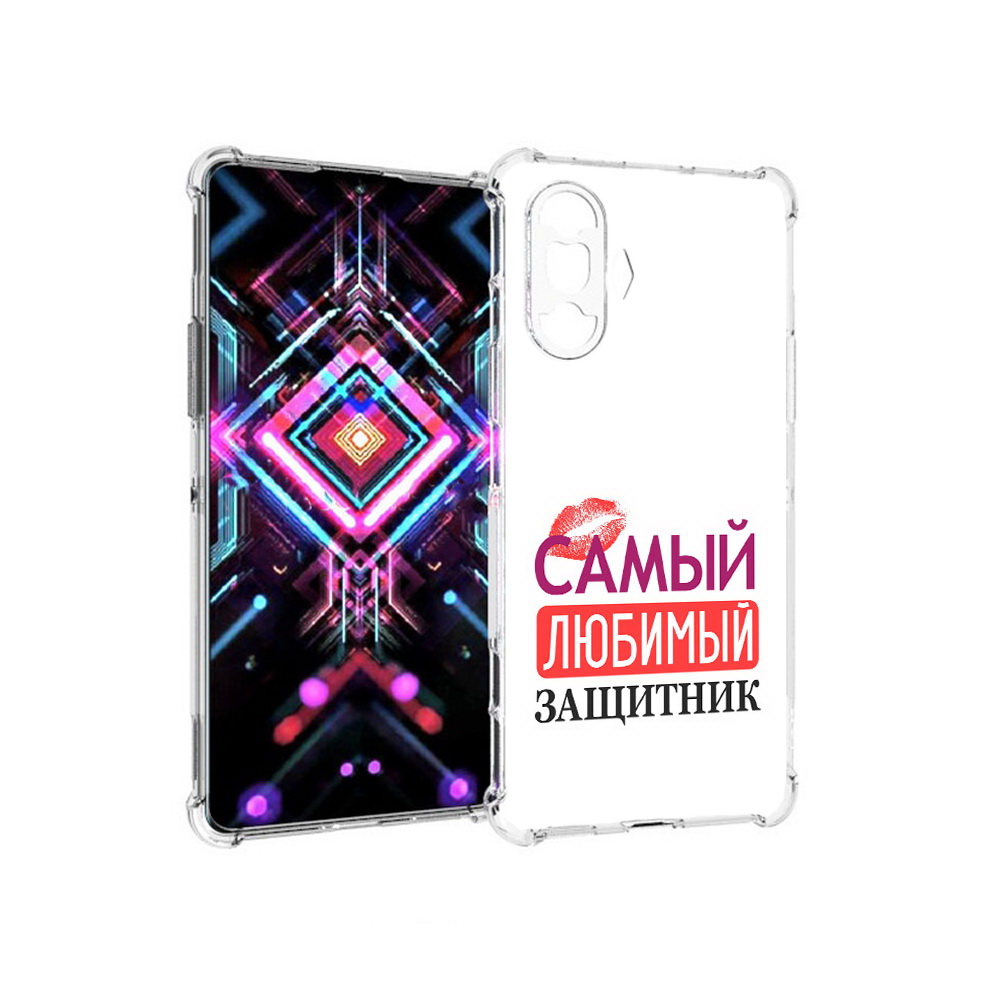 

Чехол MyPads Tocco для Xiaomi Poco F3 GT любимый защитник (PT172450.277.451), Прозрачный, Tocco