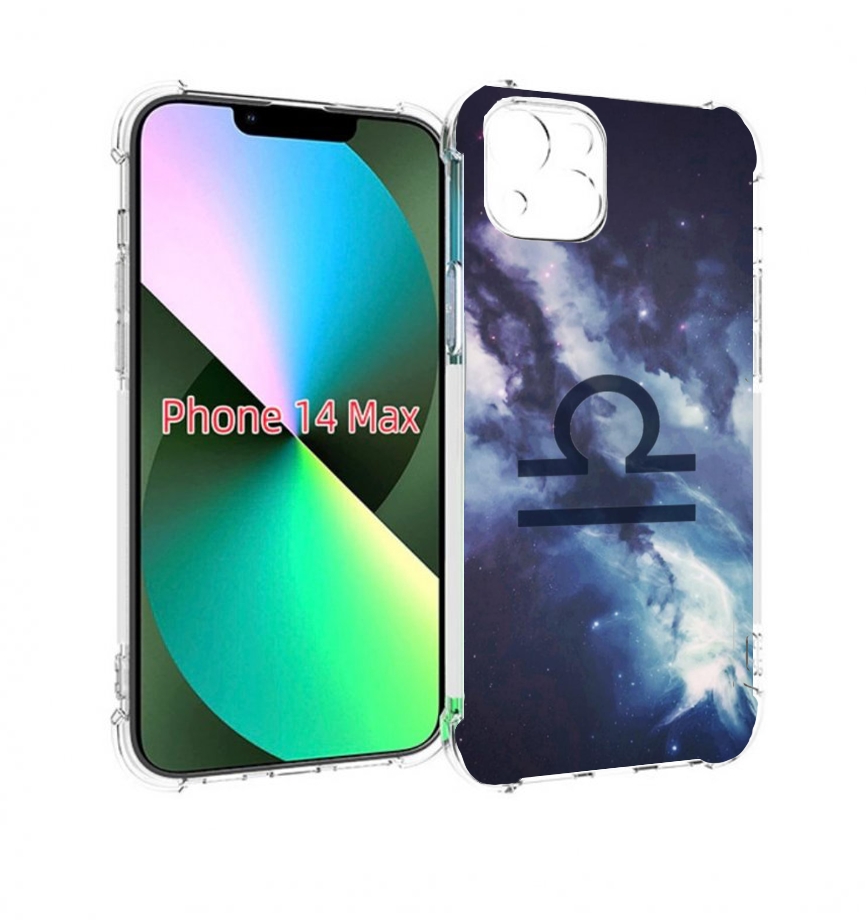 

Чехол MyPads знак зодиака весы 5 для iPhone 14 Plus (6.7), Прозрачный, Tocco