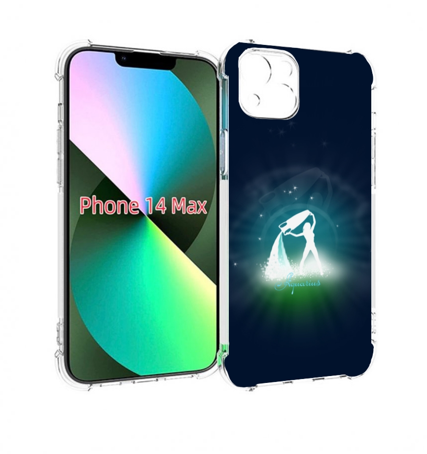 

Чехол MyPads знак зодиака водолеи 1 для iPhone 14 Plus (6.7), Прозрачный, Tocco