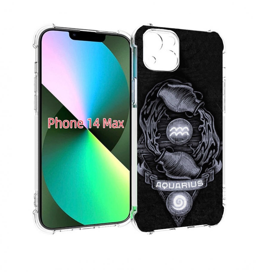 

Чехол MyPads знак зодиака водолеи 6 для iPhone 14 Plus (6.7), Прозрачный, Tocco
