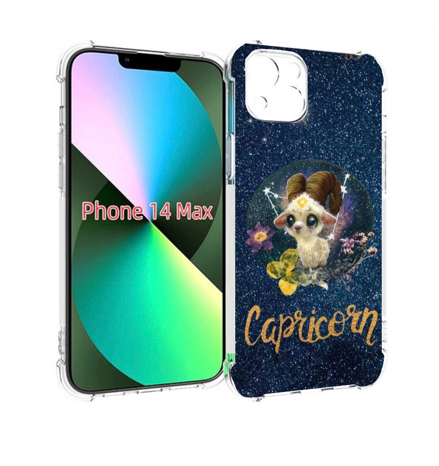 

Чехол MyPads знак зодиака козерог 3 для iPhone 14 Plus (6.7), Прозрачный, Tocco