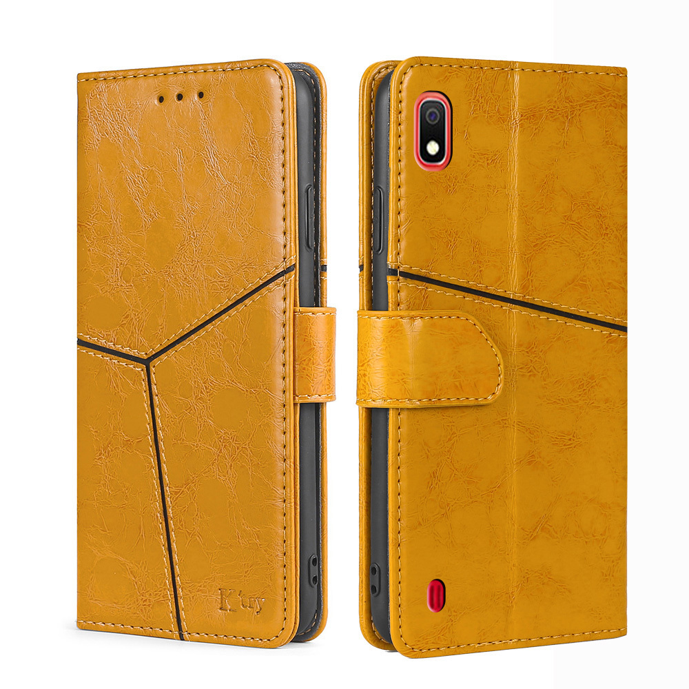 

Чехол MyPads для Samsung Galaxy A10 желтый (256261)