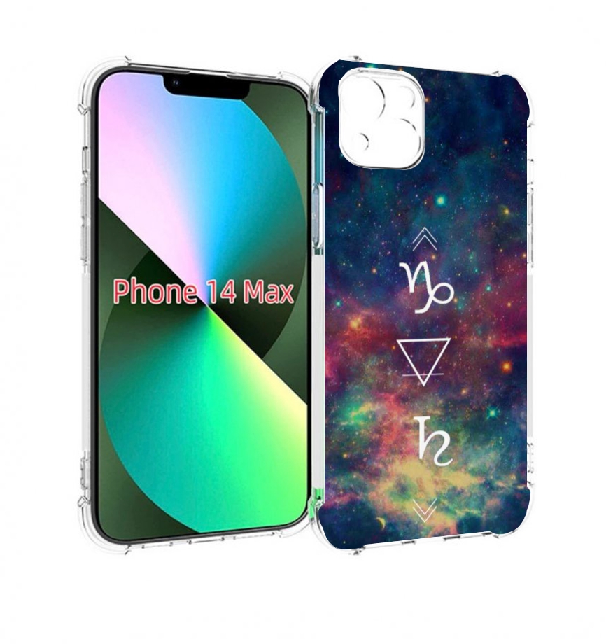 

Чехол MyPads знак зодиака козерог 5 для iPhone 14 Plus (6.7), Прозрачный, Tocco