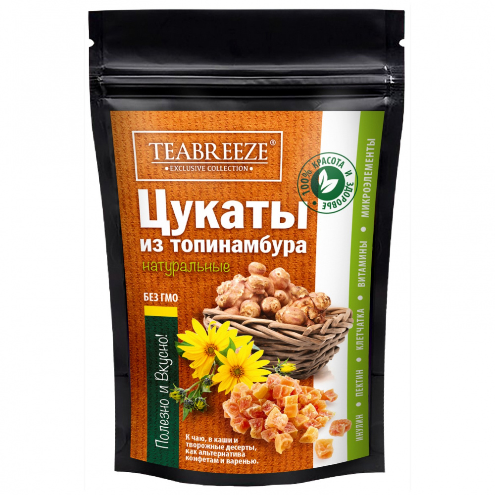 

Цукаты Teabreeze "Из топинамбура", кусочки, натуральные, 500 г